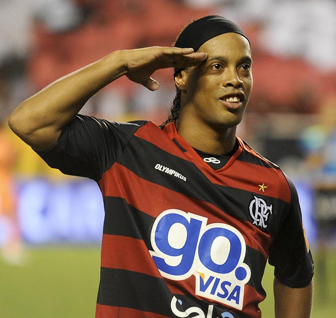 Ronaldinho has made a big impact since returning to Brazil