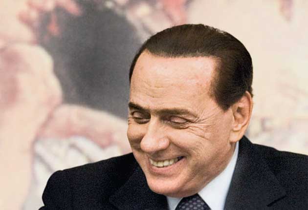 Italian Prime Minister Silvio Berlusconi said he would not run again when his term expires in 2013