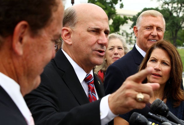 Congressman Louie Gohmert, R-Texas, has tested positive for Covid-19. (Photo courtesy Getty Images)