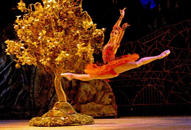 Imperious: Ekaterina Kondaurova in 'The Firebird'