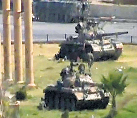 Activists say the Syrian army wants to crush dissent in Hama before Ramadan