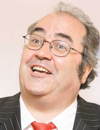 A good example of un-self-conscious positivity: broadcaster Danny Baker