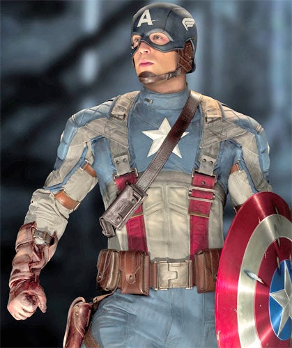 Chris Evans in 'Captain America: The First Avenger'