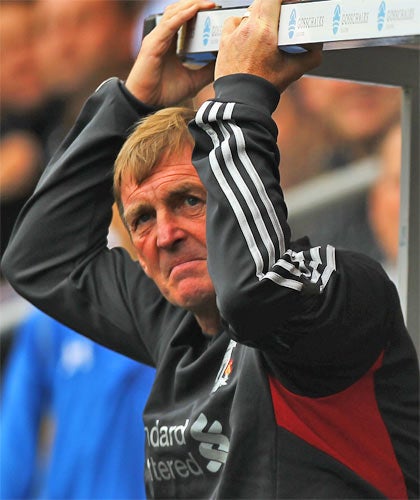 Dalglish saw Liverpool win away at Arsenal last weekend