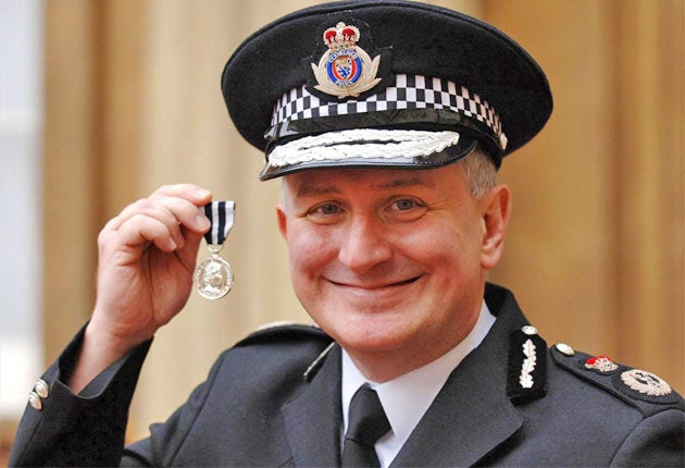 Chief Constable Sean Price has been suspended