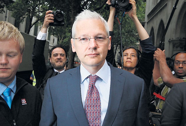 Assange has been living under 'mansion arrest' at Ellingham Hall in Norfolk for some eight months