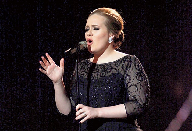 Fresh from a fortnight of disappointments, Adele showed she was back on top form in London this evening.