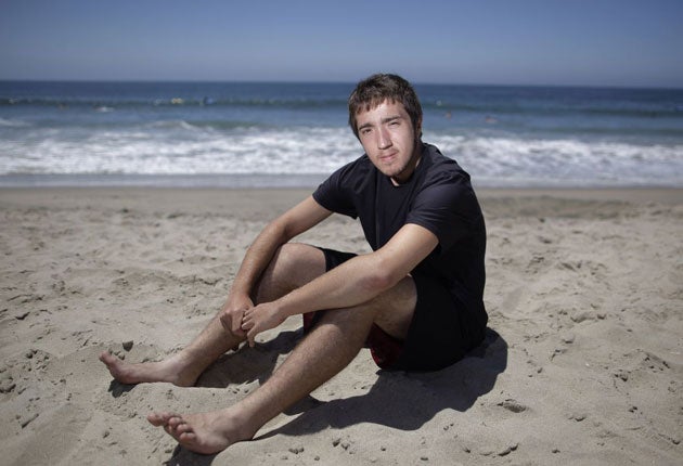 Matt Mina on Newport Beach