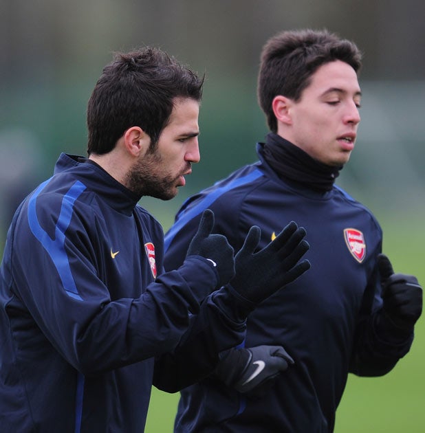 Fabregas and Nasri have both been linked with a move away from Arsenal