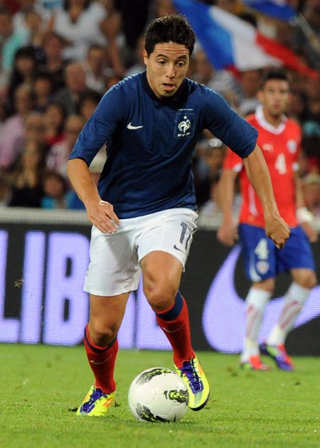 Nasri put in a below par performance against Chile last night