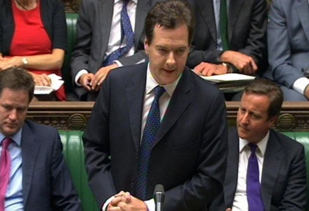 George Osborne today conceded that Britain's economic recovery would be 'longer and harder'