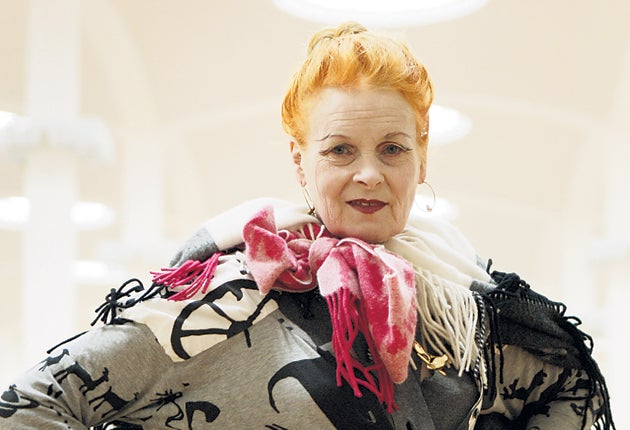 Vivienne Westwood, doyenne of designers