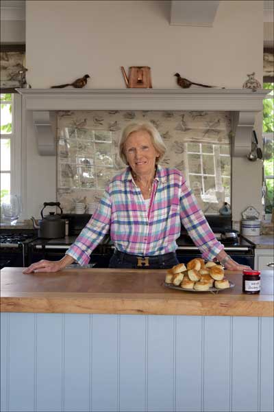 Berry says: 'I can't bear plated food. It makes you feel like you're at school again: you should be allowed to help yourself'