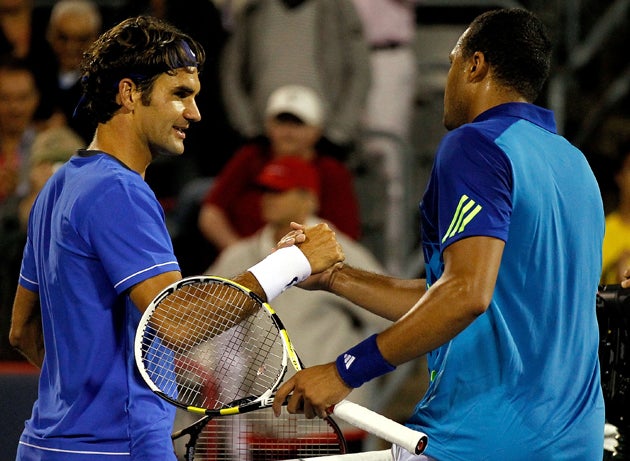 Tsonga repeated the victory he pulled off at Wimbledon