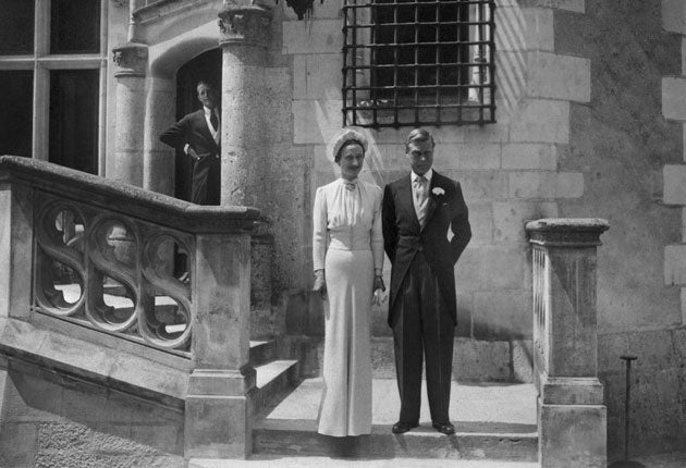 Happy Days: Wallis Simpson and the Duke of Windsor after their marriage in France in 1937