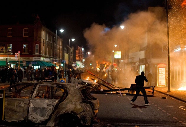 A rioter says: 'The riots were a statement; to fight against the police, to stand our ground - and to say we're not having any more of this'