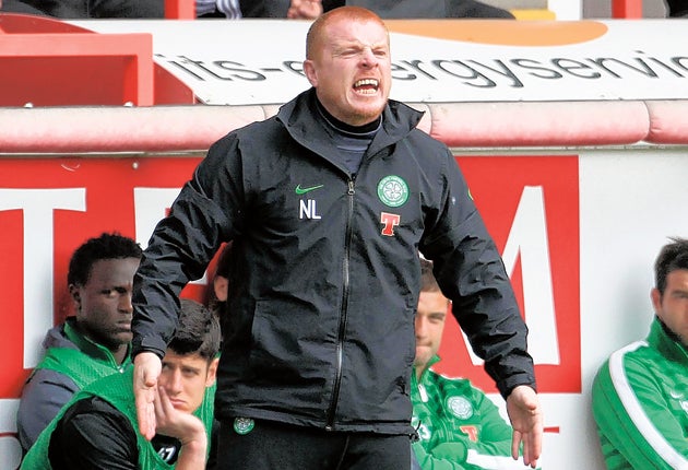 Celtic manager Neil Lennon has received praise for coping with a difficult year