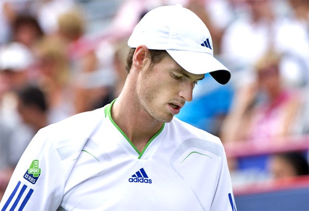 Murray suffered an embarrassing defeat last weak