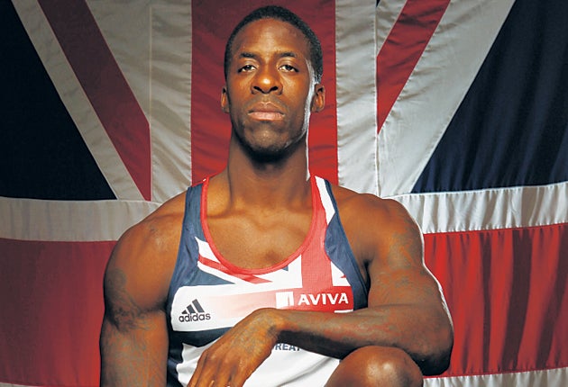 "When Usain Bolt had finished I was still running. The other athletes just stood there and laughed in disbelief"