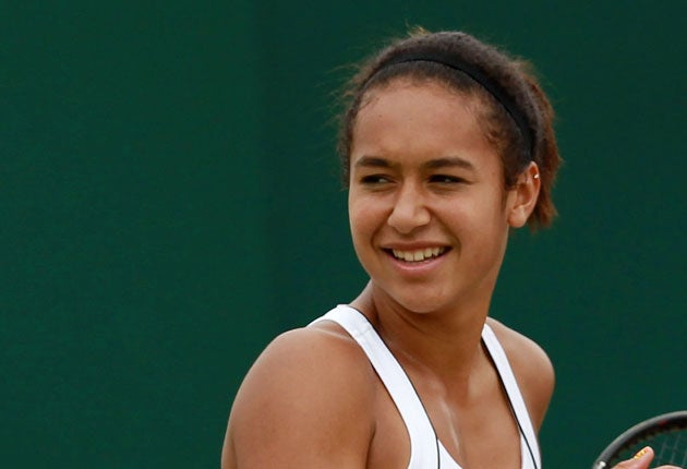Heather Watson has a high-profile opening tie against Maria Sharapova
