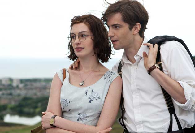 Odd Couple: Jim Sturgess and a wobbly-accented Anne Hathaway can't avoid each other in One Day