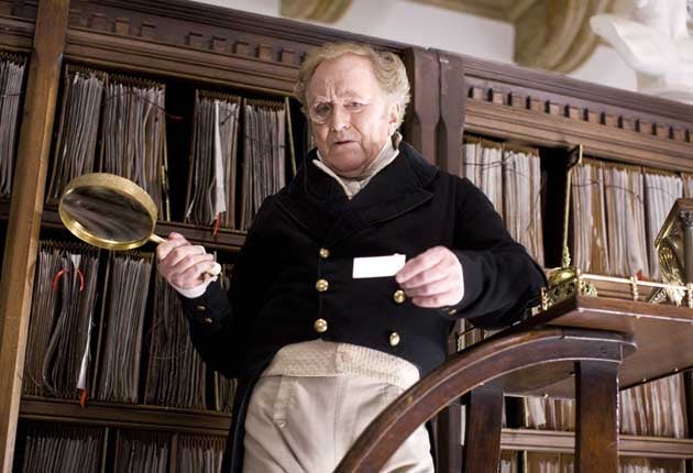 Gobbledegook: Robert Hardy as Mr Tite Barnacle in the BBC's adaptation of Little Dorrit