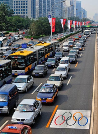 London will have Beijing-style lanes reserved for VIPs – but they will not get special treatment at traffic lights