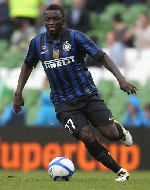 Sulley Muntari went on loan to Sunderland last season