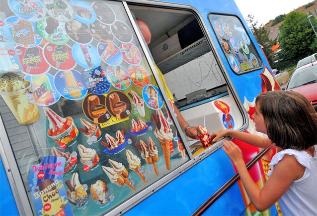 The distinctive chimes of the ice cream van are disappearing from our streets