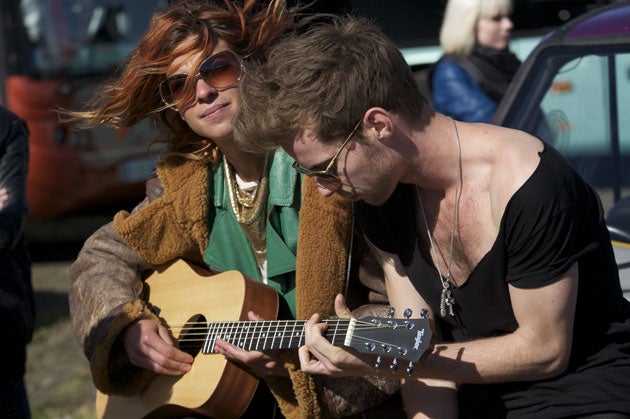 Highly strung: Natalia Tena and Luke Treadaway star in 'You Instead'