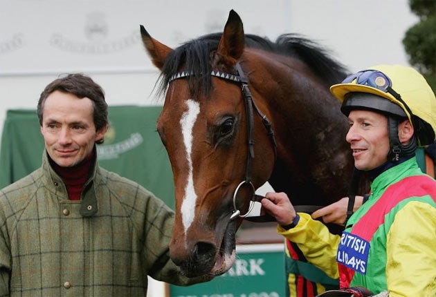 Walter Swinburn, left, will end his training career at the end of next
month after finding winners hard to come by this season