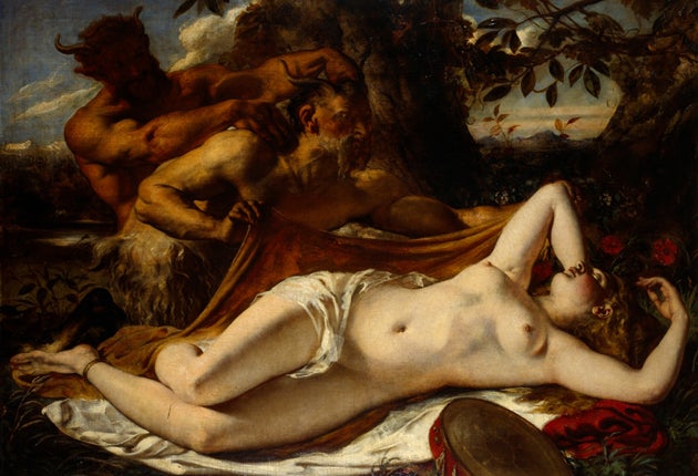 'Sleeping Nymph and Satyrs' 1828