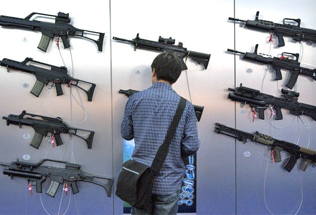 Next week arms manufacturers will gather in London for DSEi, the world's largest arms fair