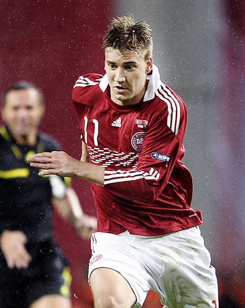 Bendtner has joined on a season long loan move