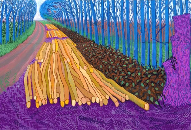 A Bigger Picture at the Royal Academy will feature 'Winter Timber'