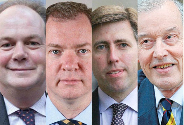 MPs who pay family more than £40,000: Stephen Hammond, Tom Harris, Graham Brady and Sir Alan Haselhurst