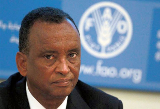 Somalia's Deputy Prime Minister, Mohamed Ibrahim