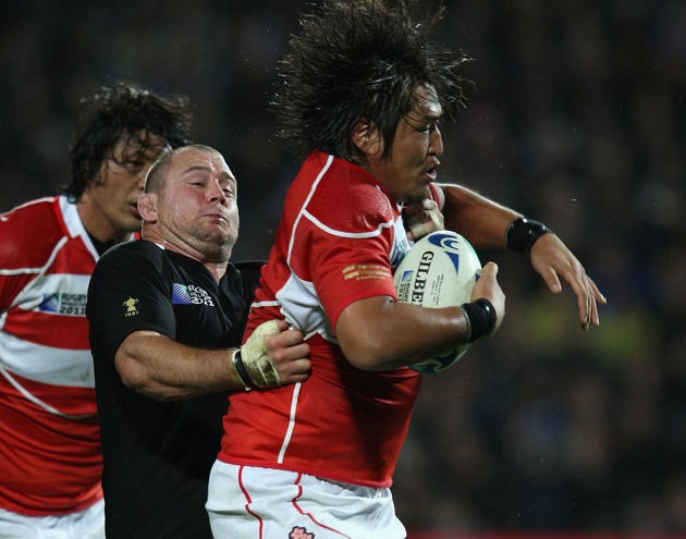 <b>NEW ZEALAND</b><br/>   <b>Tony Woodcock: </b>  An important part of this all black tight five, dominant at set piece and comfortable with ball in hand. The deft touches of the big men in the loose make all the difference to this All-Black outfit. 8