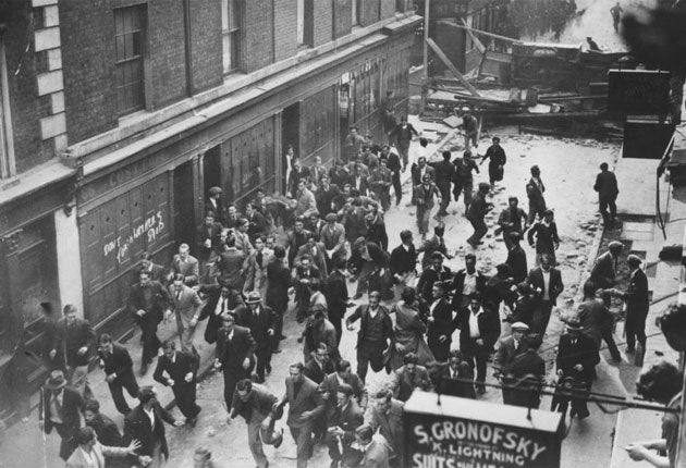 The Battle of Cable Street, 1936 (Getty)