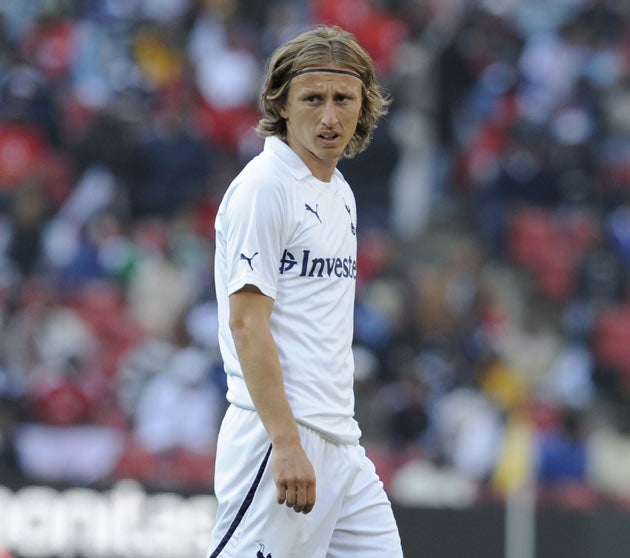 Modric was the subject of a bid from Chelsea