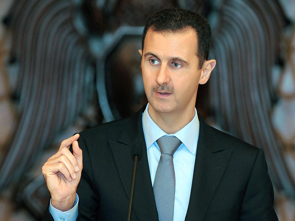 Syria's president Bashar Assad has insisted he will not quit