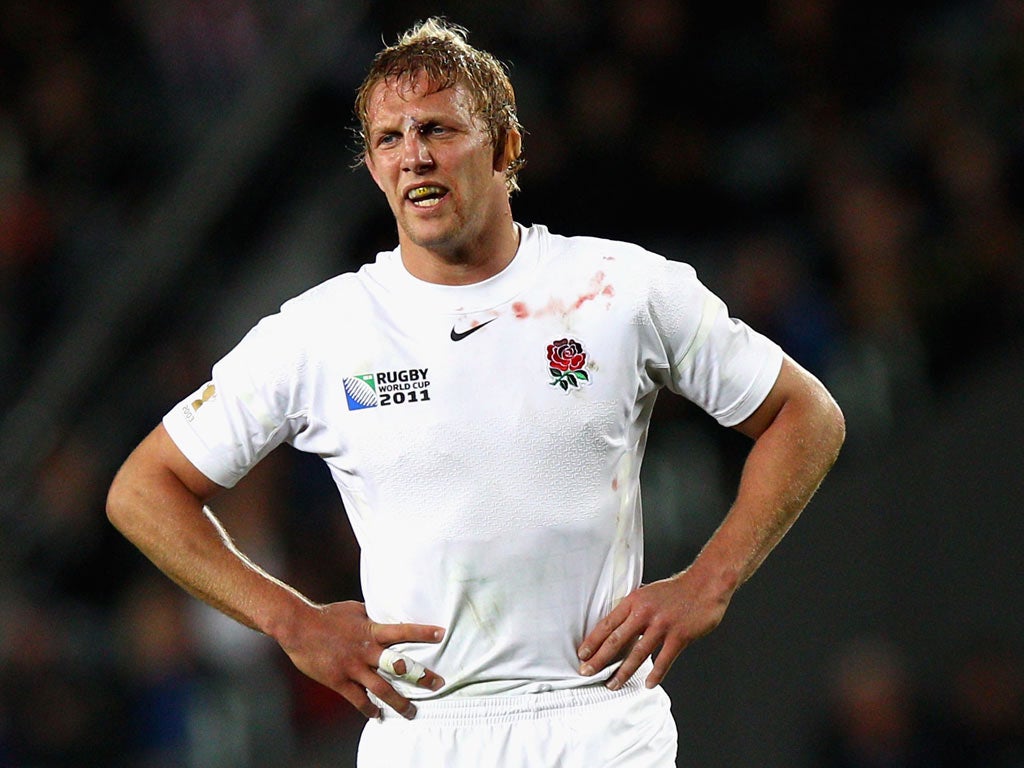At 33, Lewis Moody would have had little chance of making it to the next World Cup