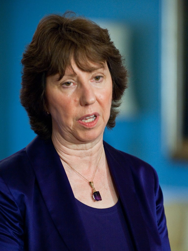 Baroness Ashton: 'The Government have been very clear about what they want, and supportive of me'