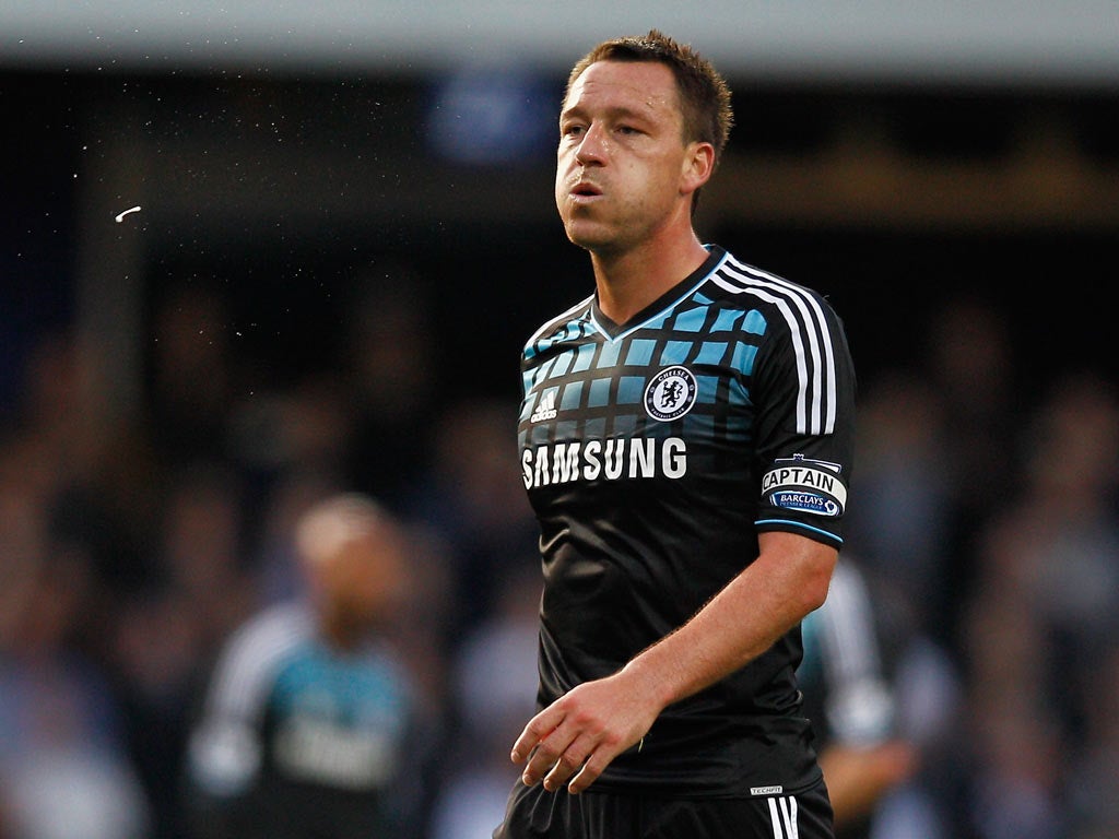 John Terry denies making a racist remark