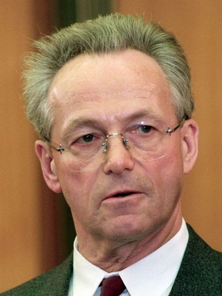 Served the GDR's communist leadership loyally: Gerlach in 1998