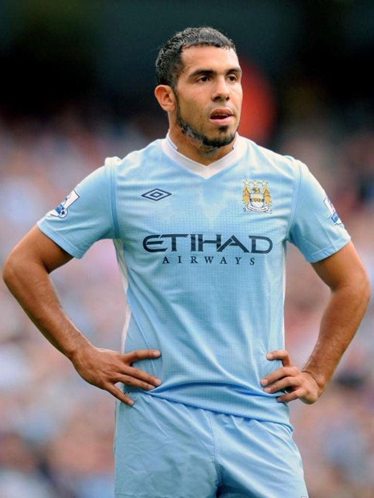 City want rid of Tevez