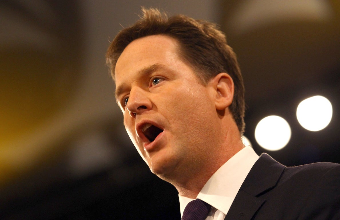 Clegg slams Tory Eurosceptics