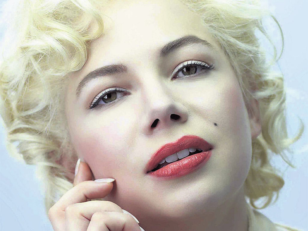 Michelle Williams as Marilyn Monroe