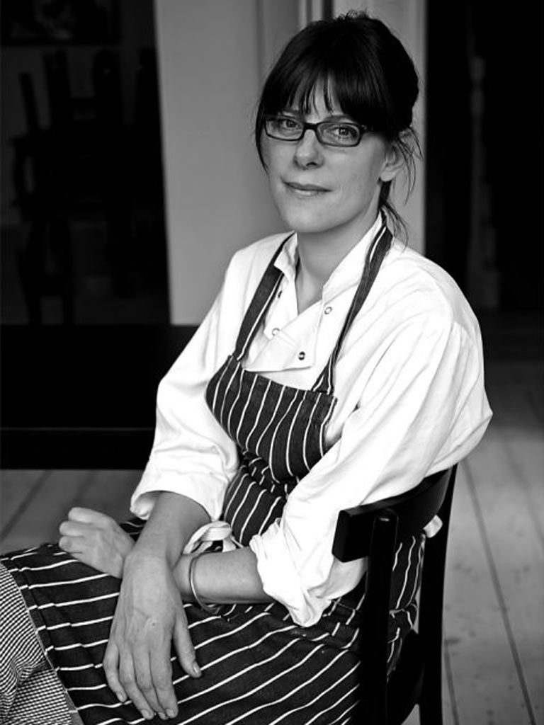 Anna Hansen, chef and proprietor of The Modern Pantry in Clerkenwell, London