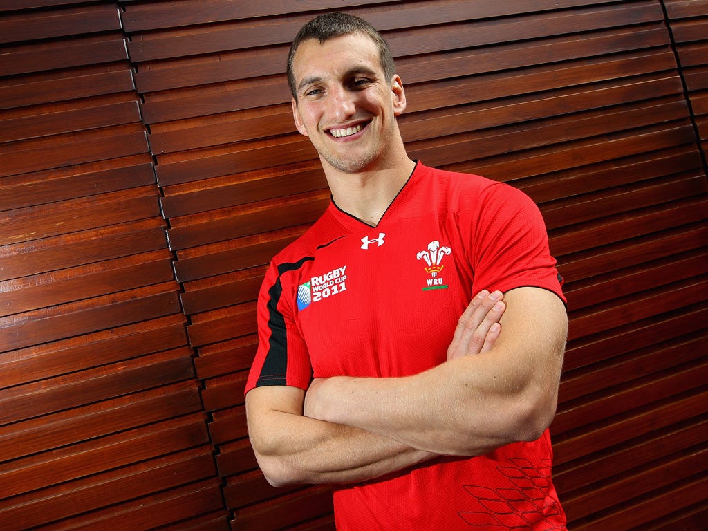 'Vincent jokingly asked me for a massage, and then we were OK,' says Sam Warburton